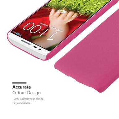 LG G2 MINI Suojakuori Kotelo (Vaaleanpunainen)