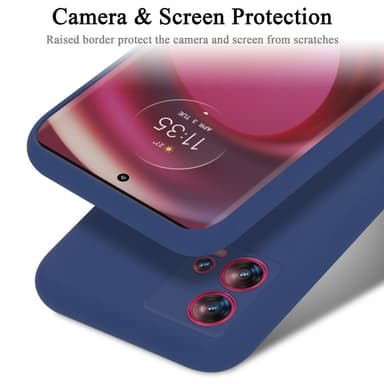 Motorola EDGE 30 FUSION Suojakuori Kotelo (Sininen)