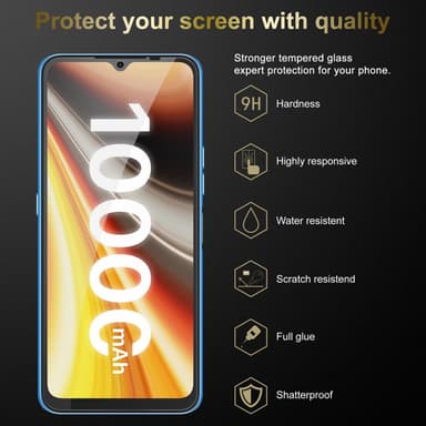 Umidigi Power 7 MAX 3x Suojakalvo Karkaistu lasi