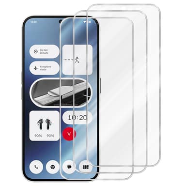 Nothing Phone 2a 3x Suojakalvo Karkaistu lasi
