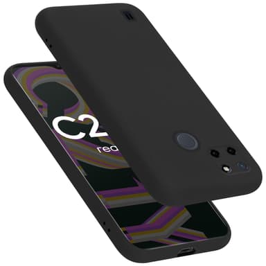 Realme C21Y / C25Y Suojakuori Kotelo Case (Musta)