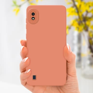 Samsung Galaxy A10 Suojakuori Kotelo (Oranssi)