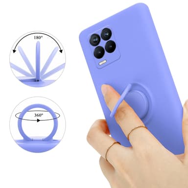 Realme 8 4G / 8 PRO Suojakuori Kotelo (Violetti)
