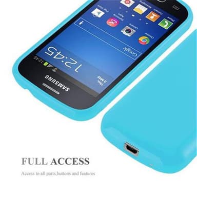 Samsung Galaxy TREND LITE Suojakuori Kotelo (Sininen)