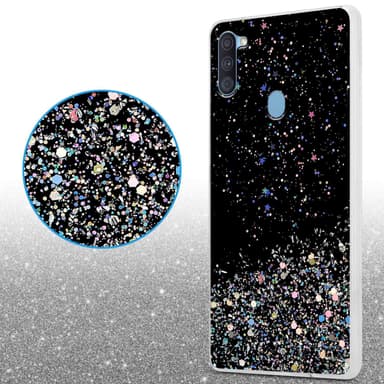 Samsung Galaxy A11 / M11 Suojakuori Kotelo (Musta)