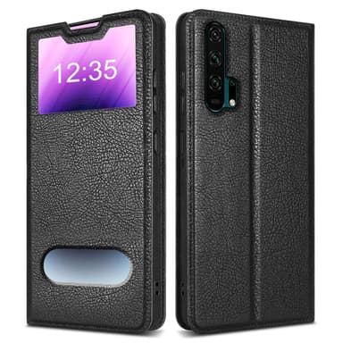 Lompakkokotelo Honor 20 PRO Case (Musta)