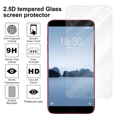 MEIZU 15 LITE Näytönsuoja Karkaistu lasi Suojakalvo