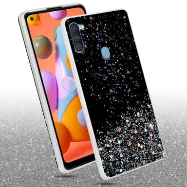 Samsung Galaxy A11 / M11 Suojakuori Kotelo (Musta)