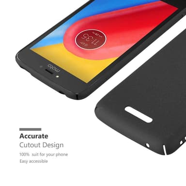 Motorola MOTO C PLUS Suojakuori Kotelo (Musta)