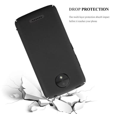 Motorola MOTO C PLUS Suojakuori Kotelo (Musta)