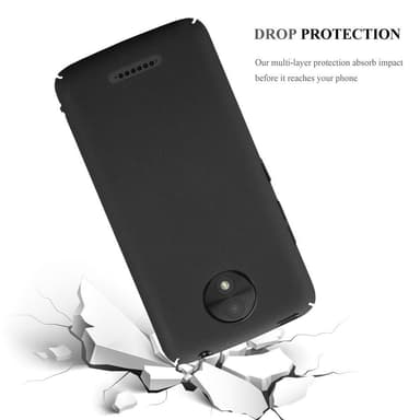 Motorola MOTO C PLUS Suojakuori Kotelo (Musta)
