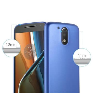 Motorola MOTO G4 / G4 PLUS Suojakuori Kotelo (Sininen)