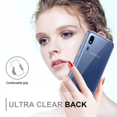 Samsung Galaxy A02 CORE Suojakuori Cover (Läpinäkyvä)