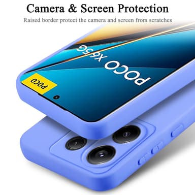 Xiaomi Poco X6 Suojakuori Kotelo Case (Violetti)