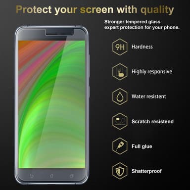 Asus ZenFone ZOOM S 3x Suojakalvo Karkaistu lasi