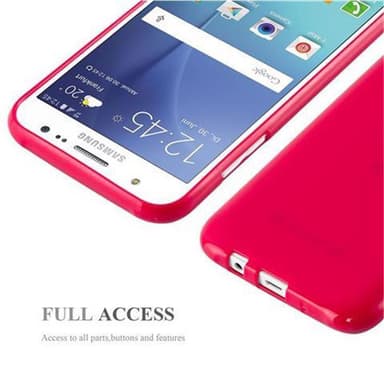 Samsung Galaxy J5 2015 Suojakuori Kotelo (Punainen)