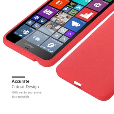 Suojakuori Nokia Lumia 640 XL Kotelo (Punainen)