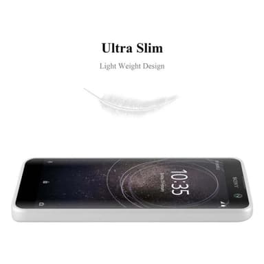 Sony Xperia XA2 Suojakuori Kotelo (Hopea)
