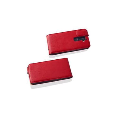LG G2 Suojakuori Lompakkokotelo (Punainen)