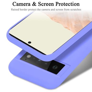 Google PIXEL 6 PRO Suojakuori Kotelo (Violetti)