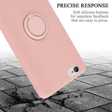iPhone 6 / 6S Suojakuori Kotelo (Vaaleanpunainen)