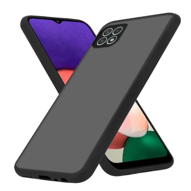Samsung Galaxy A22 5G Suojakuori Kotelo (Musta)
