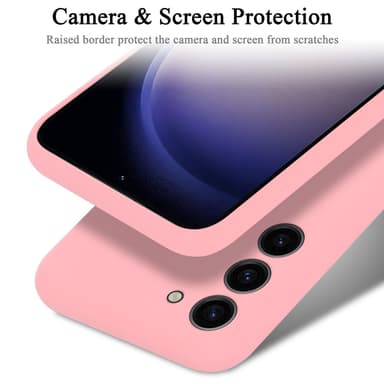 Samsung Galaxy S24 Suojakuori Kotelo (Vaaleanpunainen)