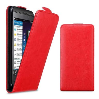 Blackberry Z10 Suojakuori Lompakkokotelo (Punainen)