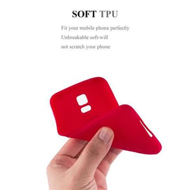 Suojakuori Samsung Galaxy S5 / S5 NEO Kotelo (Punainen)
