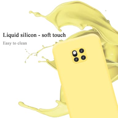 Huawei MATE 20 PRO Suojakuori Kotelo (Keltainen)