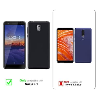 Nokia 3.1 Suojakalvo Karkaistu lasi Näytönsuoja