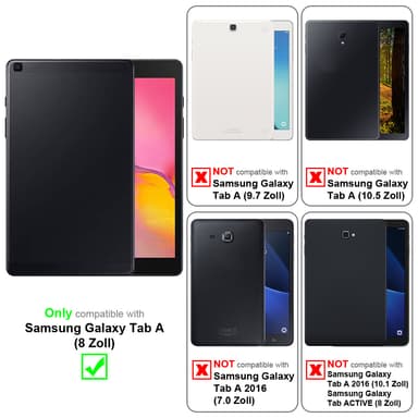 Samsung Galaxy Tab A (8 Zoll) Näytönsuoja Karkaistu