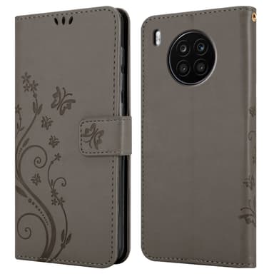 Honor 50 LITE Suojakuori Lompakkokotelo (harmaa)