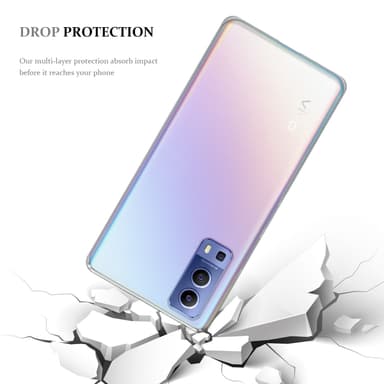 Vivo Y52 5G / Y72 5G Suojakuori Kotelo (Läpinäkyvä)