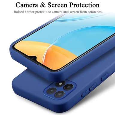 OPPO A15 / A15s Suojakuori Kotelo Case (Sininen)