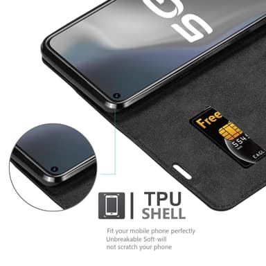 Vivo Y70 Suojakuori Lompakkokotelo (Musta)