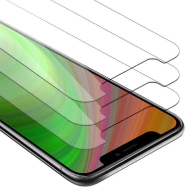 iPhone XR 3x Suojakalvo Karkaistu lasi Näytönsuoja