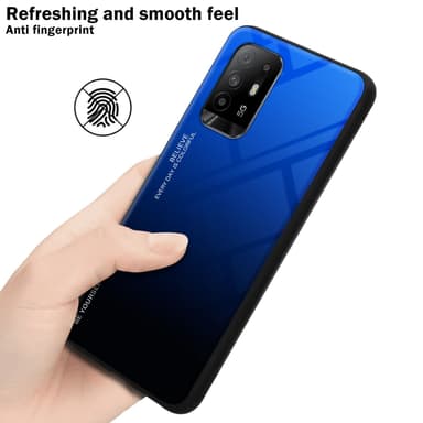 Suojakuori Oppo A94 5G Kotelo (Musta)
