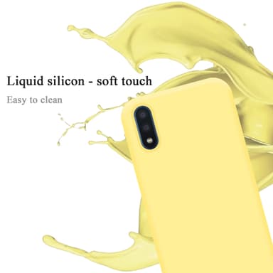 Samsung Galaxy A01 Suojakuori Kotelo (Keltainen)