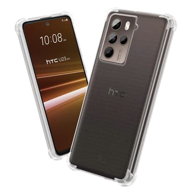 HTC U23 PRO Suojakuori Kotelo (Läpinäkyvä)