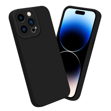 iPhone 14 PRO Suojakuori Kotelo (Musta)