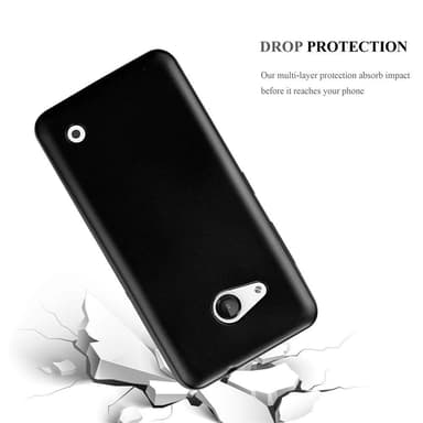 Nokia Lumia 550 Suojakuori Kotelo (Musta)