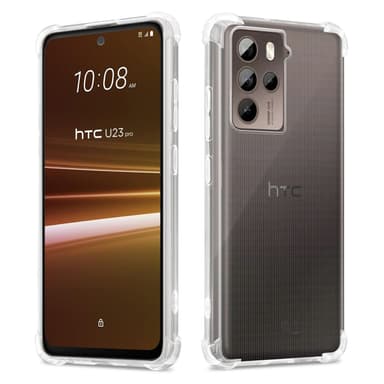 HTC U23 PRO Suojakuori Kotelo (Läpinäkyvä)