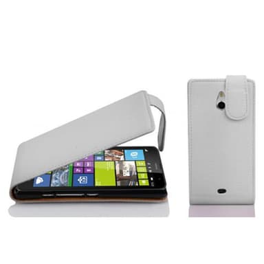 Nokia Lumia 1320 Suojakuori Lompakkokotelo (Valkoinen)