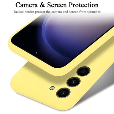 Samsung Galaxy S24 PLUS Suojakuori Kotelo (Keltainen)