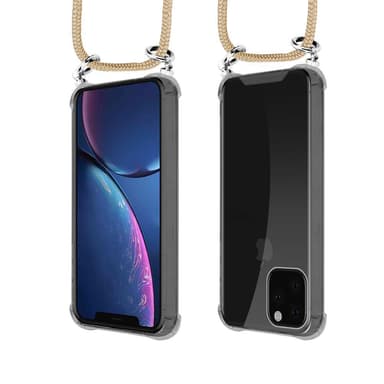 iPhone 11 PRO Suojakuori Kotelo Ketju (Ruskea)