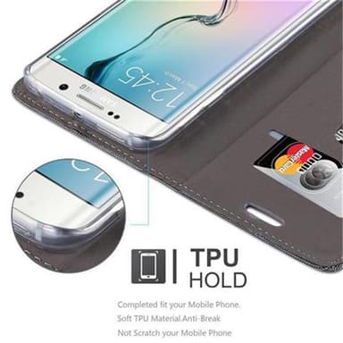 Samsung Galaxy S6 EDGE Suojakuori Lompakkokotelo