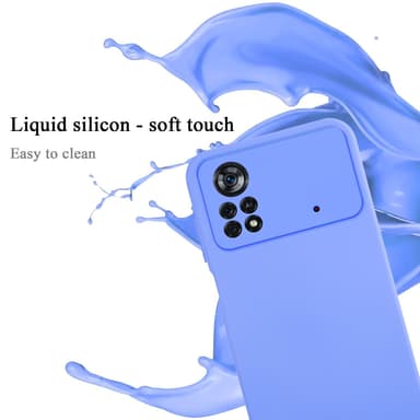 Xiaomi Poco X4 Pro Suojakuori Kotelo (Violetti)