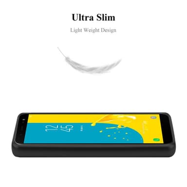 Samsung Galaxy J6 2018 Suojakuori Kotelo (Musta)