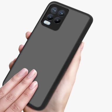 Realme 8 4G / 8 PRO Suojakuori Kotelo (Musta)